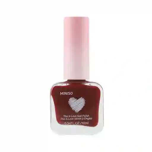 Esmalte de Uñas a Base de Aceite This is Love 01 Miniso