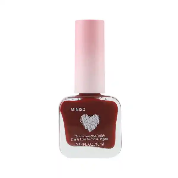 Esmalte de Uñas a Base de Aceite This is Love 01 Miniso
