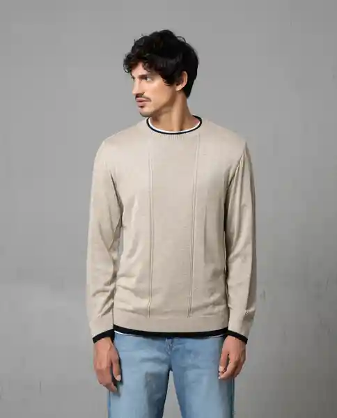 Buzo Hombre Caqui Talla L 181G001 Rifle