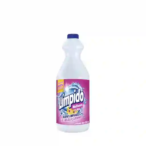 Límpido Blanqueador Multiusos Floral