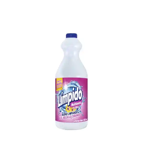 Límpido Blanqueador Multiusos Floral