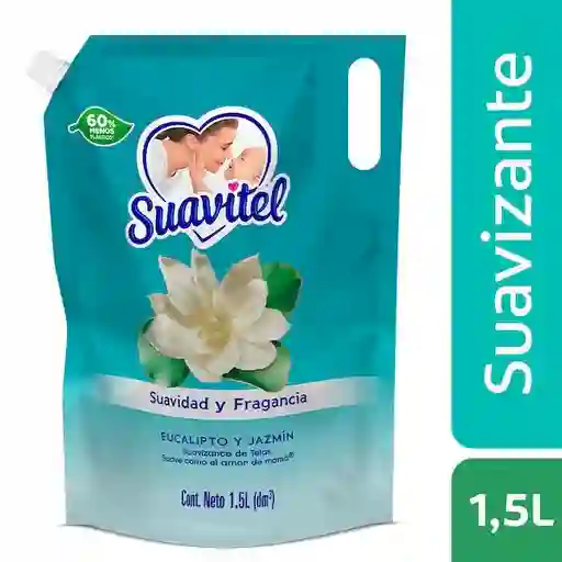 Suavitel Suavizante de Telas Líquido Eucalipto y Jazmín 