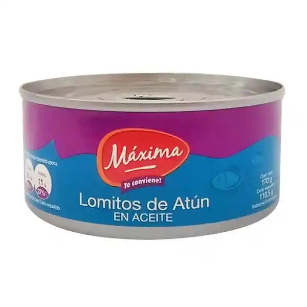 Máxima Lomito de Atún en Aceite