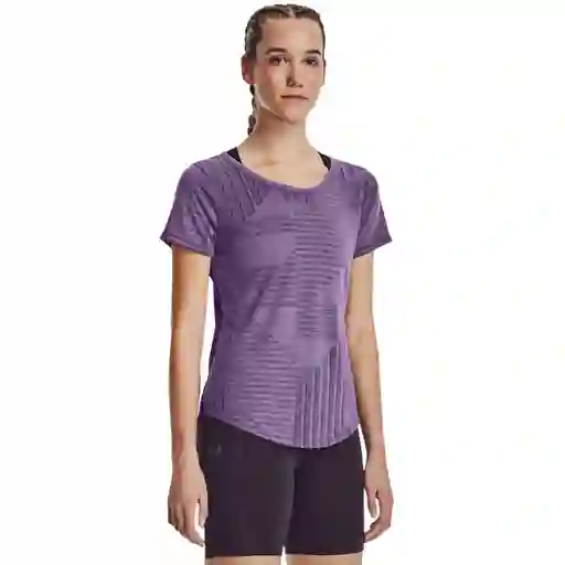 Under Armour Camiseta Streaker Morado T. XS Ref: 1376814-571