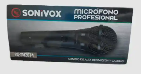 Sonivox Micrófono Alto Rendimiento VS.SM2074