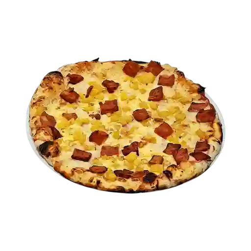 Pizza Tocineta y Piña