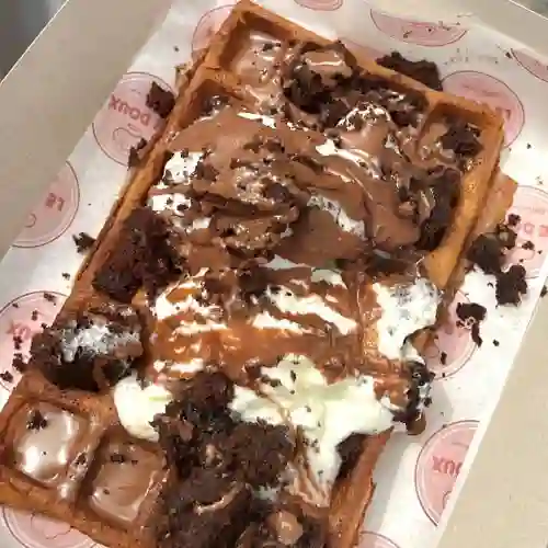 Waffle Brownielicious