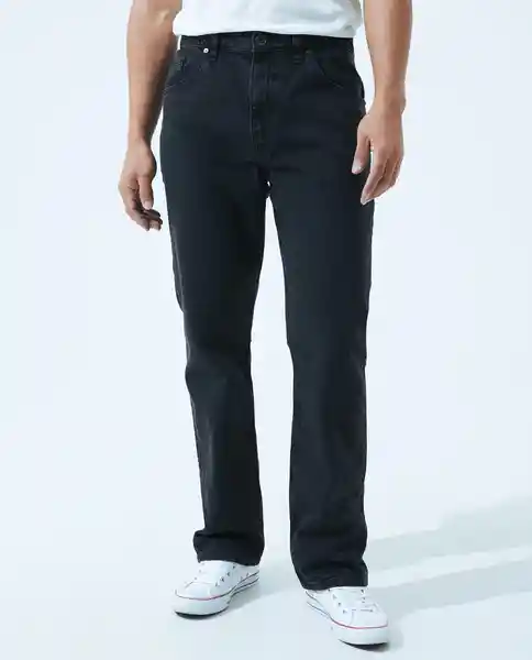 Jean Hombre Negro Talla 30 530D903 Americanino