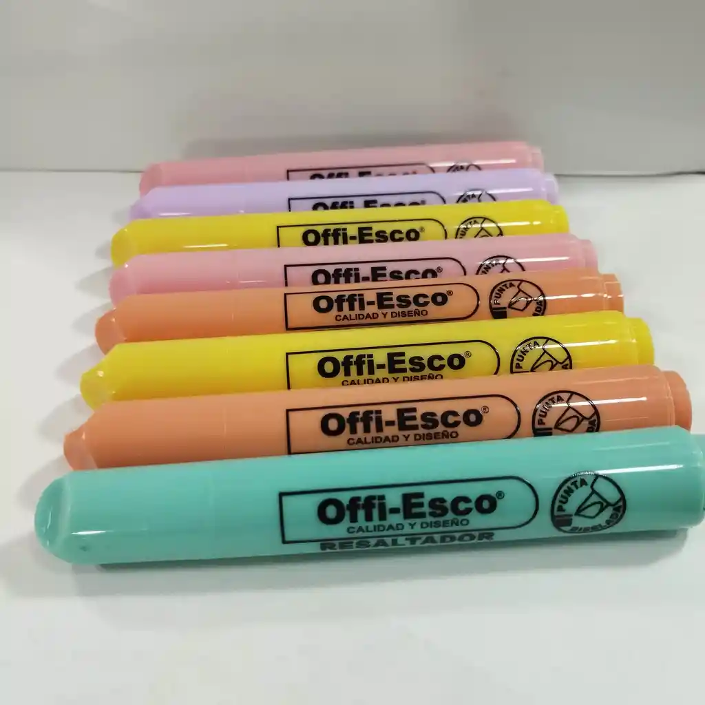 Offi-Esco Resaltador Oe-540 Colores Surtidos