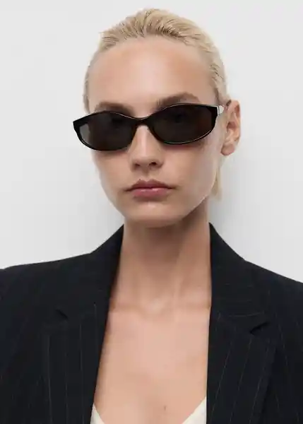 Blazer Americana Bergen Navy Talla M Mujer Mango
