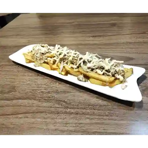 Papas Jaque Mate de Pollo