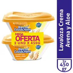 Blancox Lavaloza en Crema Avena y Aloe