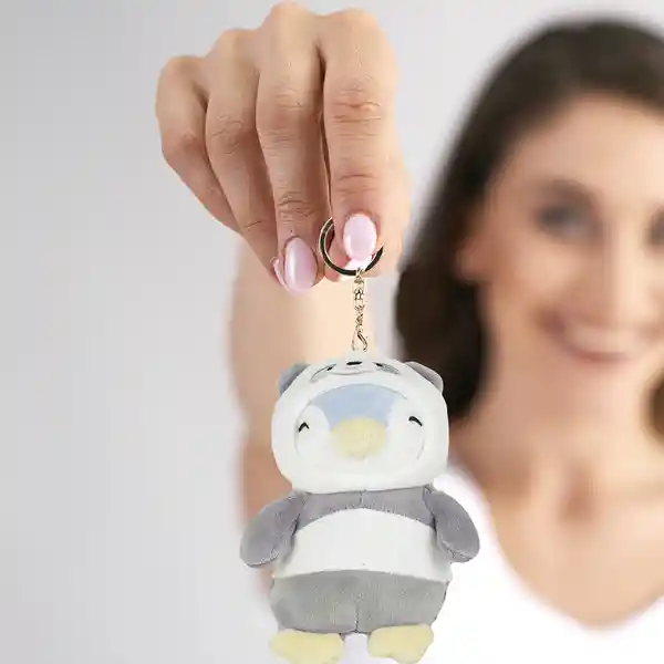 Llavero Mini Pen Colgante de Bolígrafo Para la Cabeza Miniso