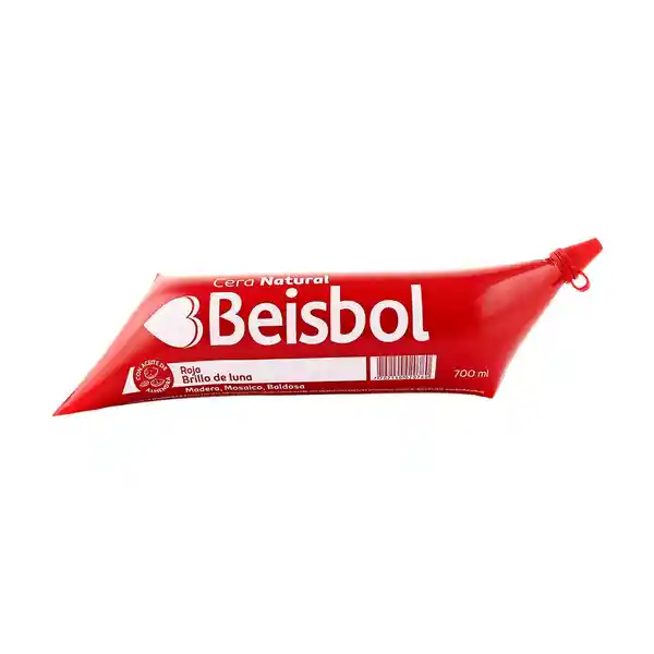 Beisbol Cera Natural Roja Cojín