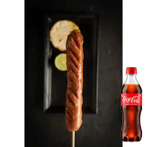 Combo Longaniza Criolla + Coca Cola Original 400 ml
