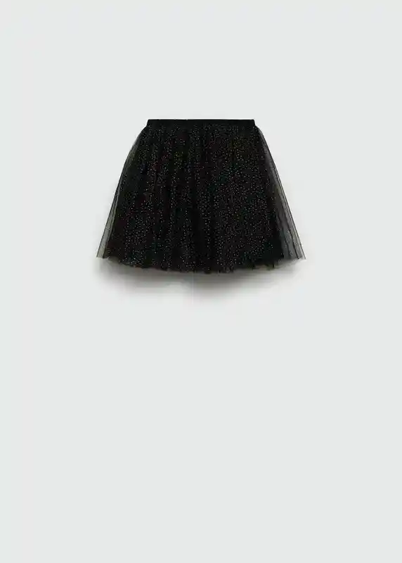 Falda Witch Negro Talla 99 Niñas Mango