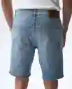 Bermuda Hombre Azul Talla 34 551G000_AZU174021 Americanino
