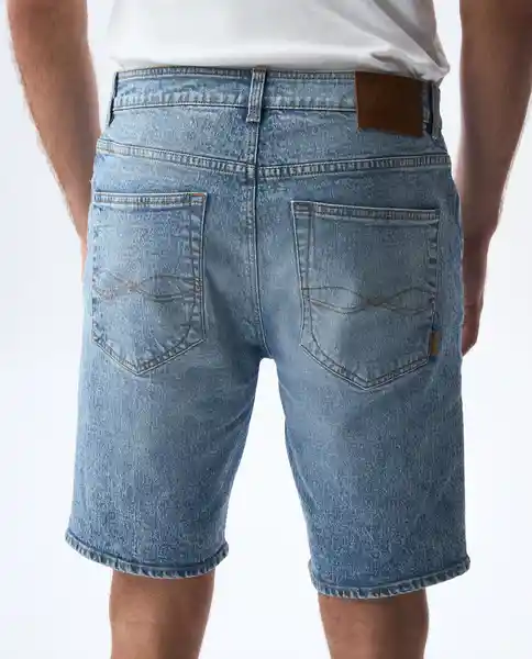 Bermuda Hombre Azul Talla 34 551G000_AZU174021 Americanino