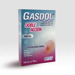 Gasdol Alginato de Sódio (5.00%/3.25%/2.12%)