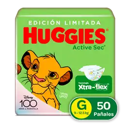 Huggies Pañal Active Sec Talla G