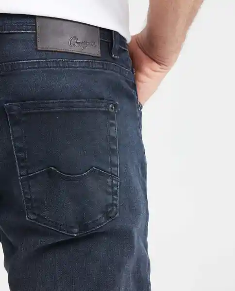 Jean Super Slim Rider - Azul Dark Ultra Oscuro 32/32 Chevignon