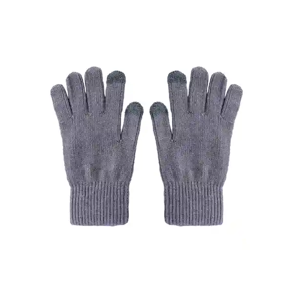 Guantes de Invierno Lisos Gris Miniso