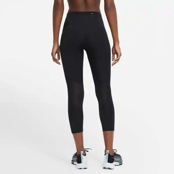 Nike Leggings Fast Crop Para Mujer Negro Talla S