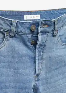 Jean Sfitm Tejano Medio Talla 21 Teen Niños Mango