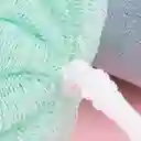 Esponja de Baño de Doble Bola Verde Claro Miniso