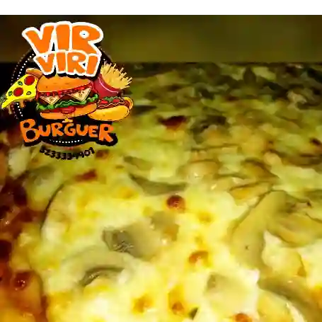 Pizza de Pollo y Champiñón (mediana 35)