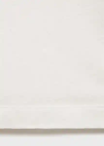 Camiseta Liman Blanco Talla L Hombre Mango
