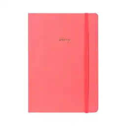 Cuaderno Estampado con Plan Mensual Rojo Miniso