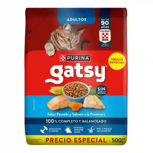 Gatsy Alimento Para Gatos Pesca y Salmón