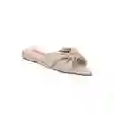 Sandalias Plana London Beige Talla 35