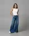 Jean Mujer Azul Talla 8 231G008 Rifle