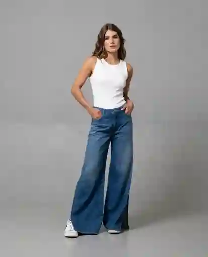 Jean Mujer Azul Talla 8 231G008 Rifle