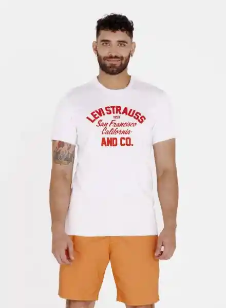 Levi'S Camiseta Manga Corta Blanco S 222 216141