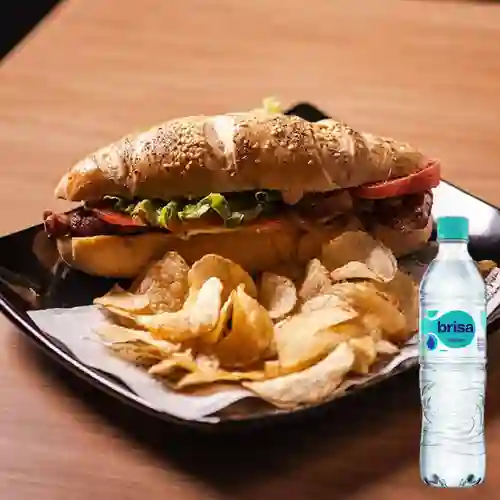Combo Choripan + Brisa Sin Gas 600ML