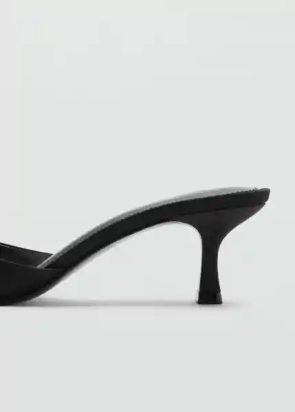 Sandalias Maru Negro Talla 37 Mujer Mango