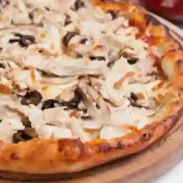 Pizza Pollo Champiñon