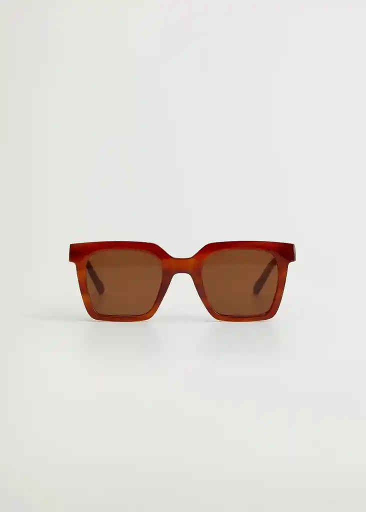 Gafas De Sol Blanca - Tabaco