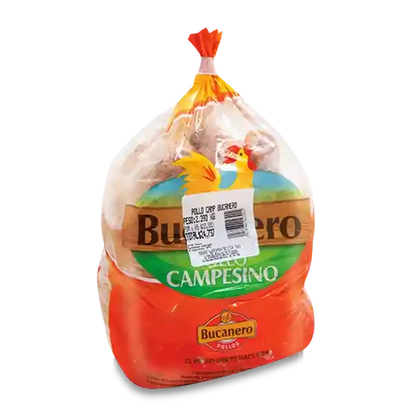 Bucanero Pollo Campesino Sin Vísceras Congelado