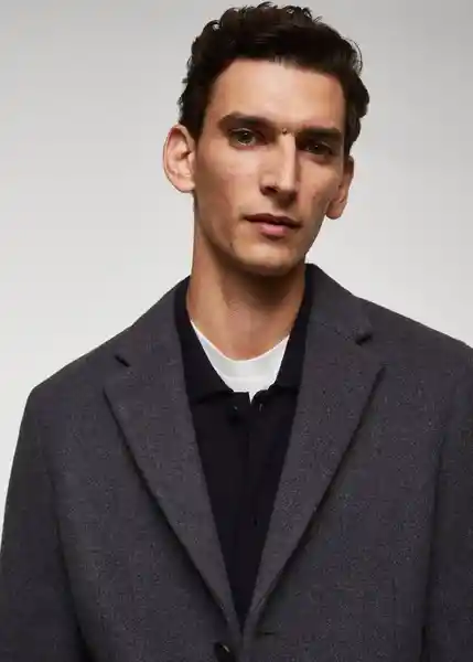 Abrigo Arizona Gris Talla XXL Hombre Mango