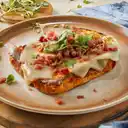 Tostada Franc. Tocineta y Queso Holandés