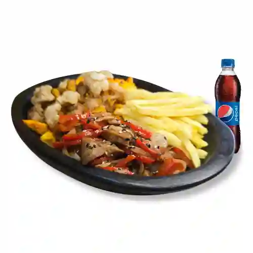 Combo Cerdo Agridulce + Gaseosa 250ml