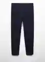 Pantalón Brasilia Navy Talla 38 Hombre Mango