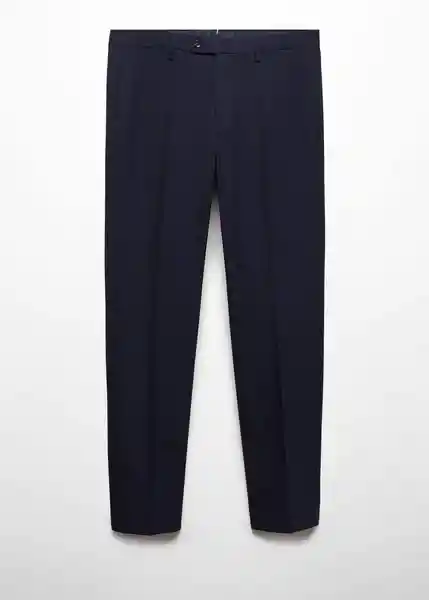 Pantalón Brasilia Navy Talla 38 Hombre Mango