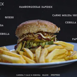 Hamburguesa Xapidex Clásica