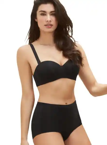 St Even Bóxer Básico Mujer Negro Cobre Nud S Talla L 70454