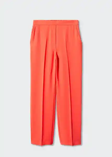 Pantalón Iguana Coral Talla M Mujer Mango